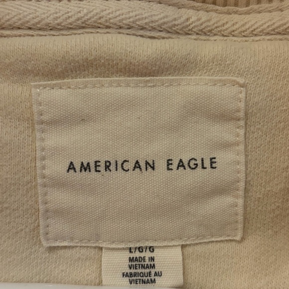 American Eagle | Graphic Mock Neck Sweatshirt - Picture 4 of 4